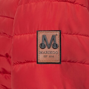 MARIKOO Winter Jacket 'Amber' in Red
