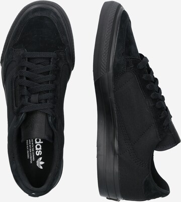 Baskets basses 'Continental Vulc' ADIDAS ORIGINALS en noir