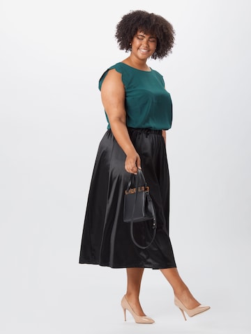 ABOUT YOU Curvy - Blusa 'Arvena' em verde