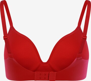 Royal Lounge Intimates T-shirt Bra 'Royal Delite' in Red