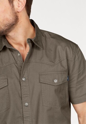 ARIZONA Regular fit Button Up Shirt in Green