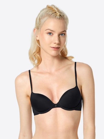 TRIUMPH T-shirt Bra in Black: front