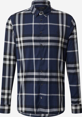 Casual Friday Regular fit Overhemd 'Arthur' in Blauw: voorkant