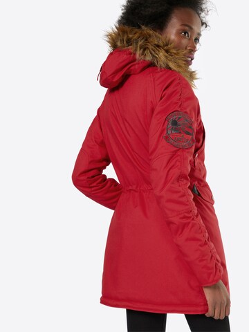 Manteau mi-saison 'Explorer' ALPHA INDUSTRIES en rouge