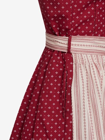 MARJO Dirndl 'Solana' in Rood