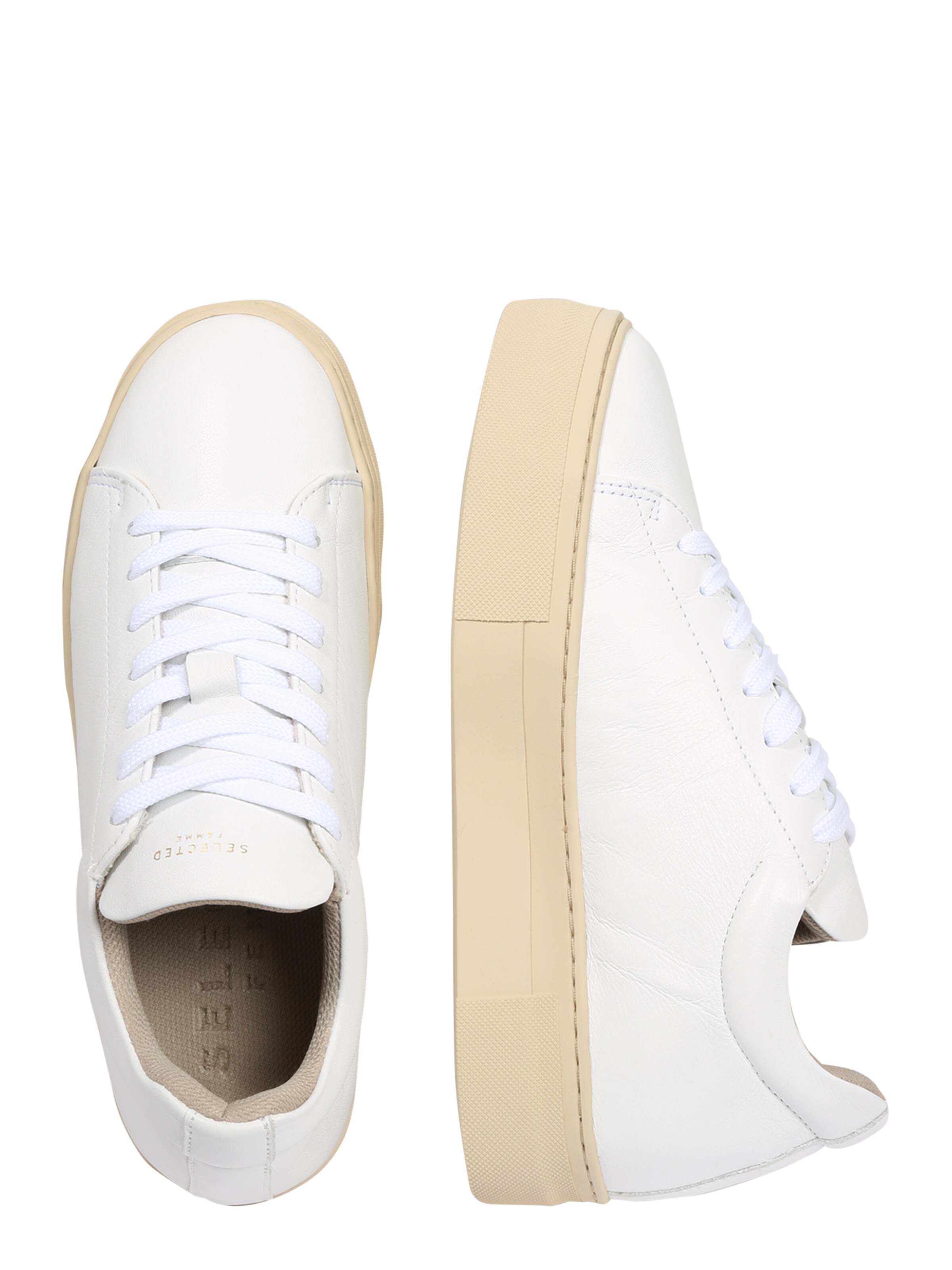 Sneakers Donna SELECTED FEMME Sneaker bassa HAILEY in Bianco 