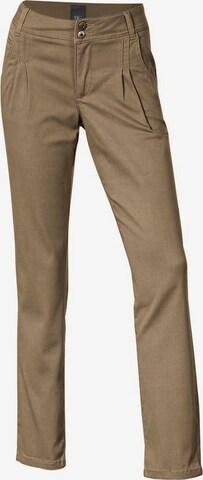 heine Normalny krój Spodnie 'Linea Tesini' w kolorze beżowy