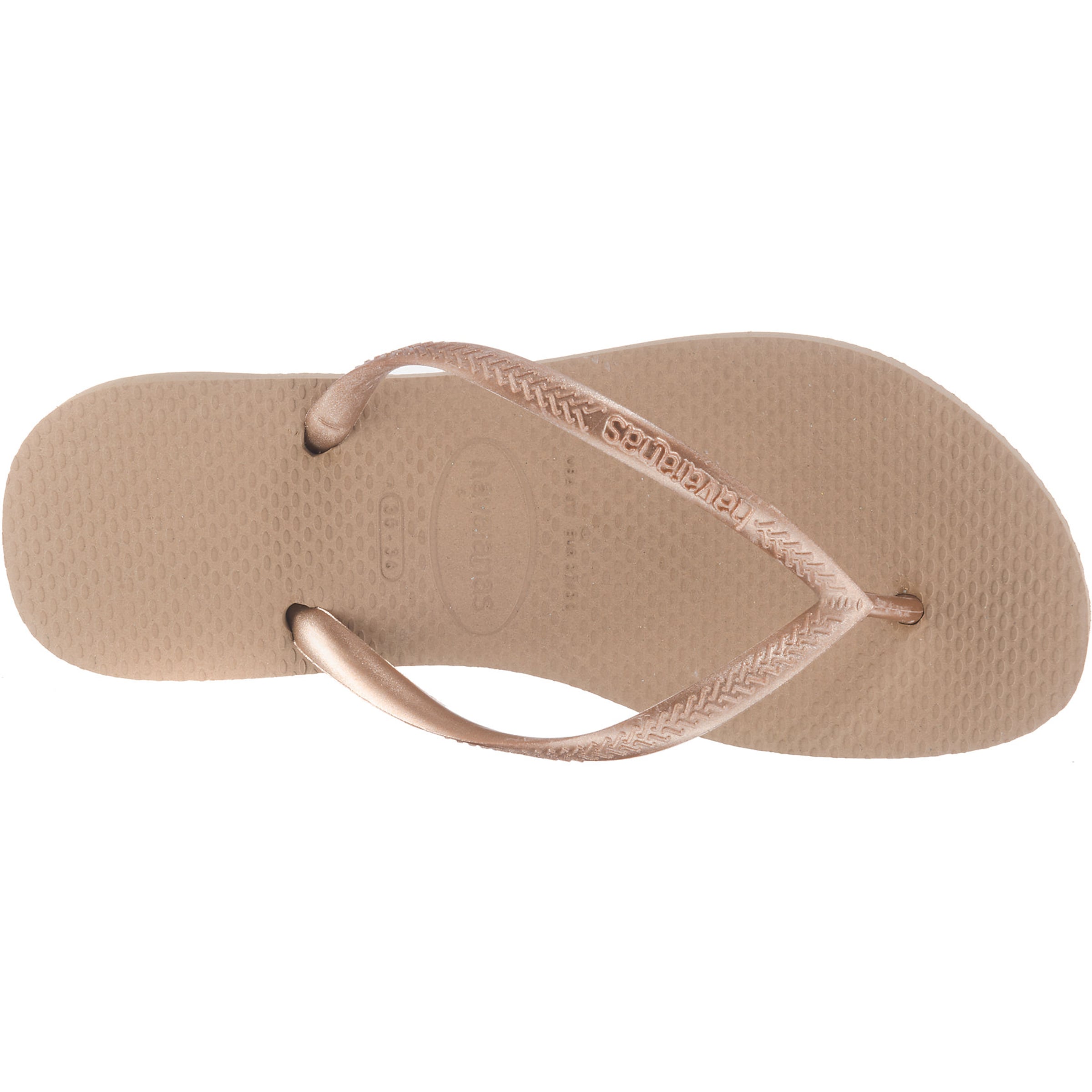 HAVAIANAS Japonki 'Slim' w kolorze brąz