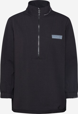 SCOTCH & SODA Sweatshirt 'Club Nomade' in Black: front