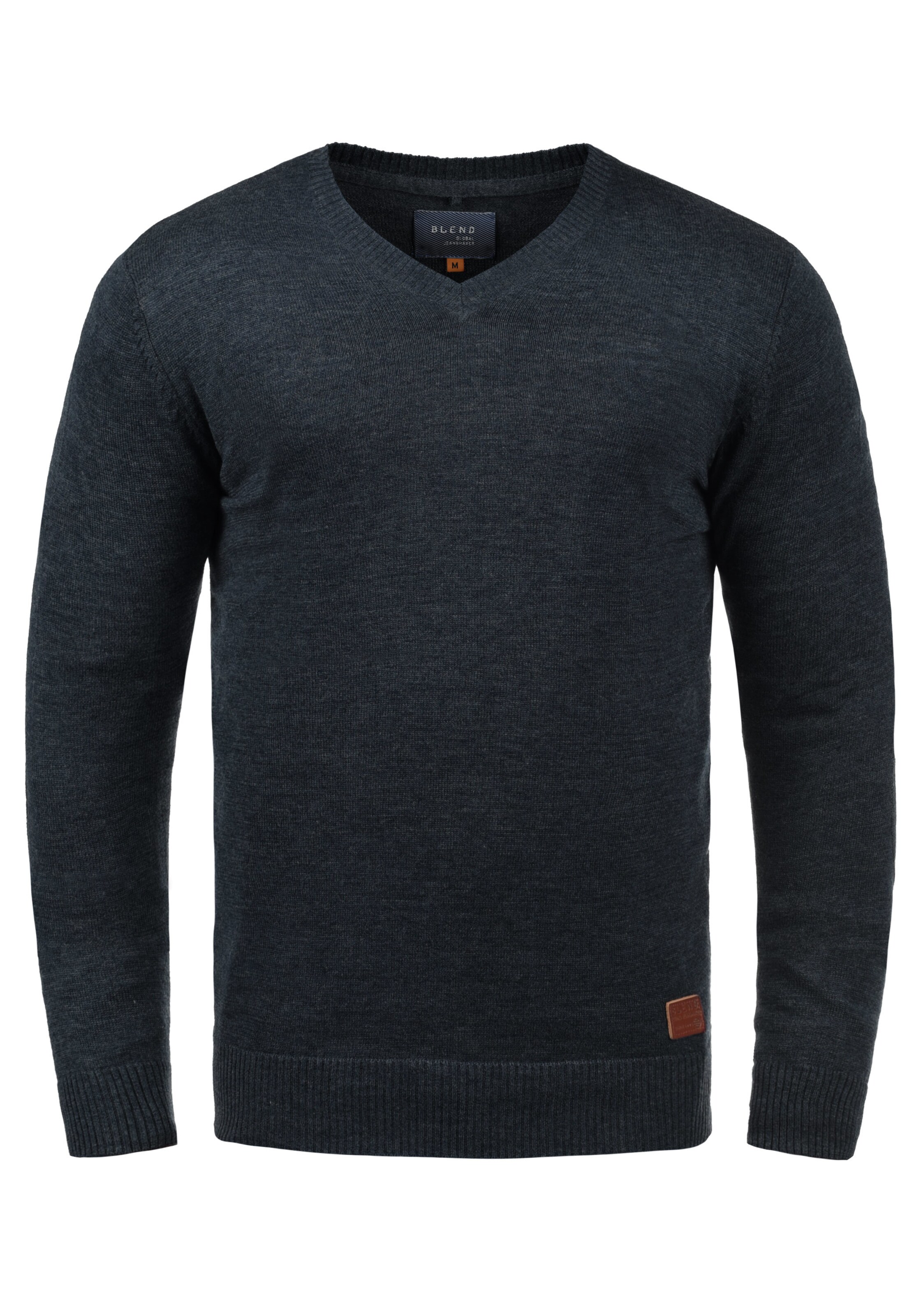 Pull-over 'Lasse' BLEND en bleu : devant
