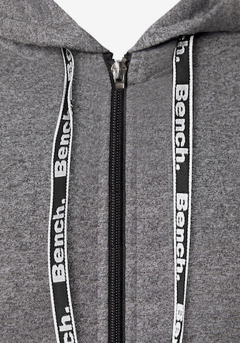 BENCH Zip-Up Hoodie in Black