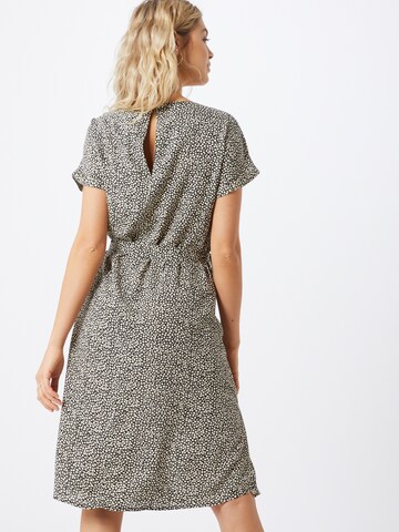 JDY Dress 'JDYSTARR LIFE S/S BELT DRESS WVN' in Black
