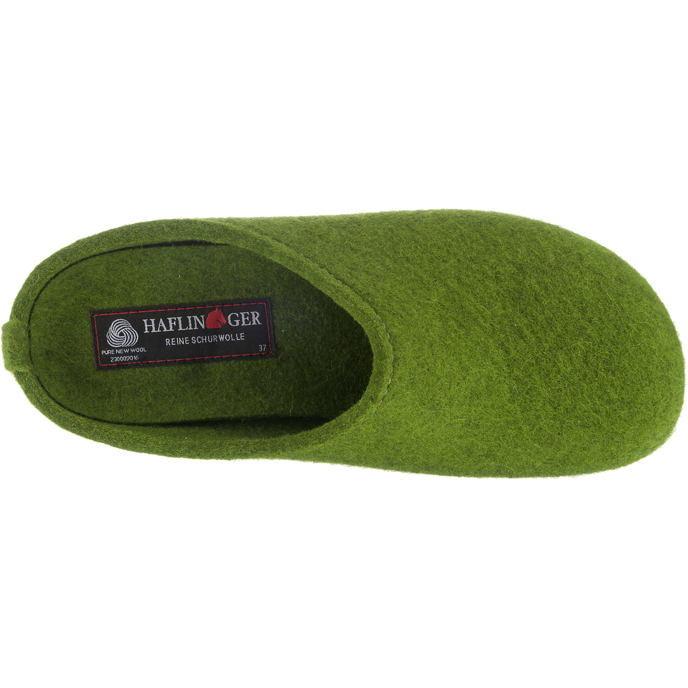 HAFLINGER Hausschuh 'Everest Fundus' in Grün