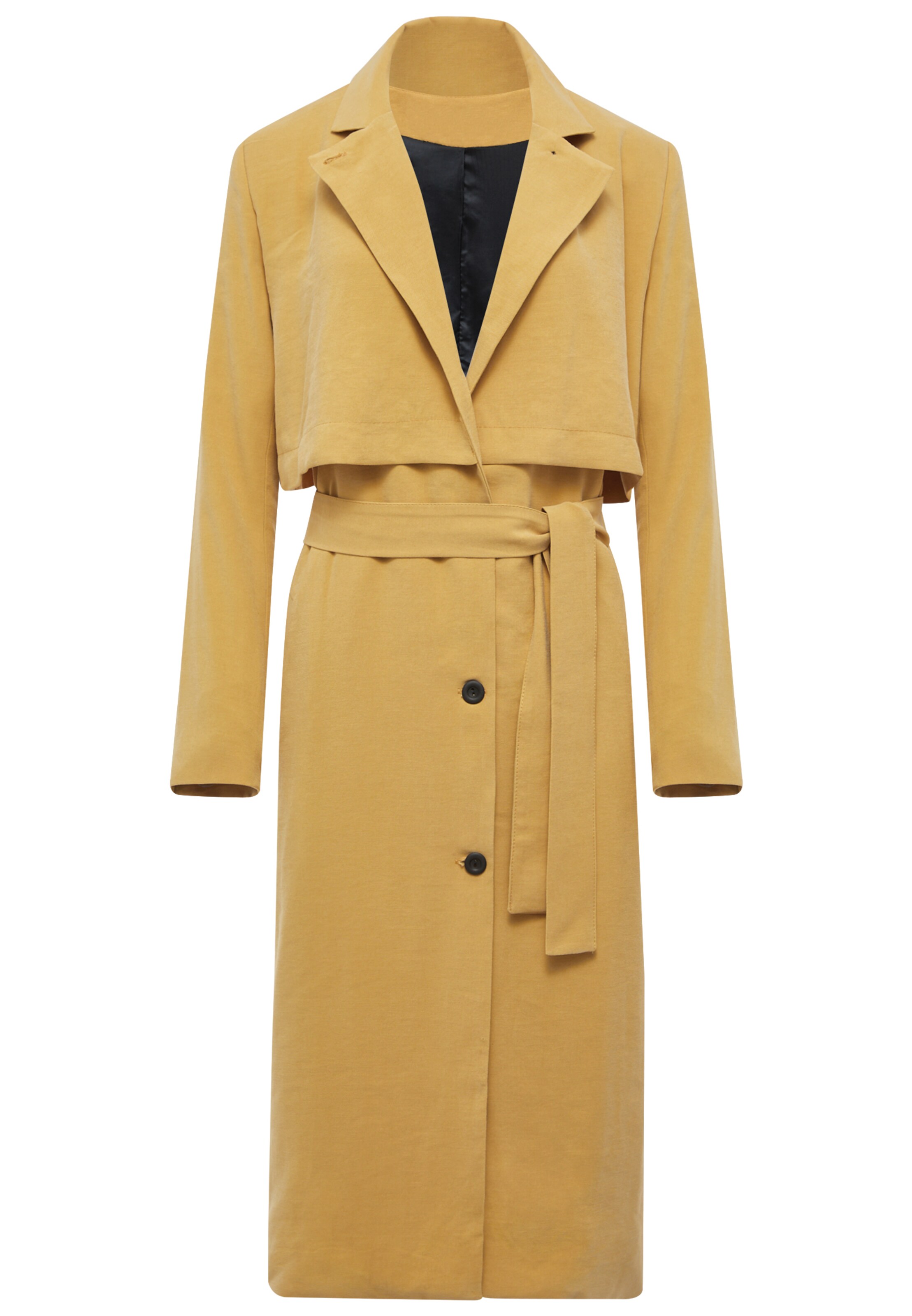 RISA - Trenchcoat in zitronengelb