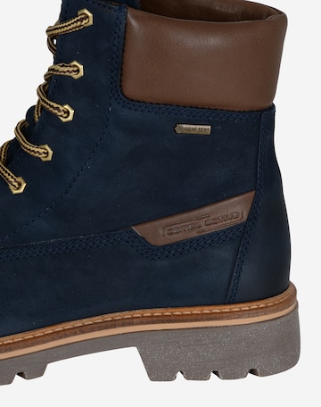 CAMEL ACTIVE Lace-Up Ankle Boots 'Canberra GTX 70' in Blue