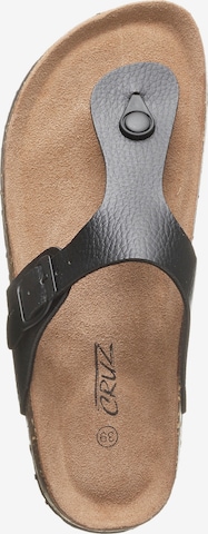 Cruz T-Bar Sandals 'Barns' in Black