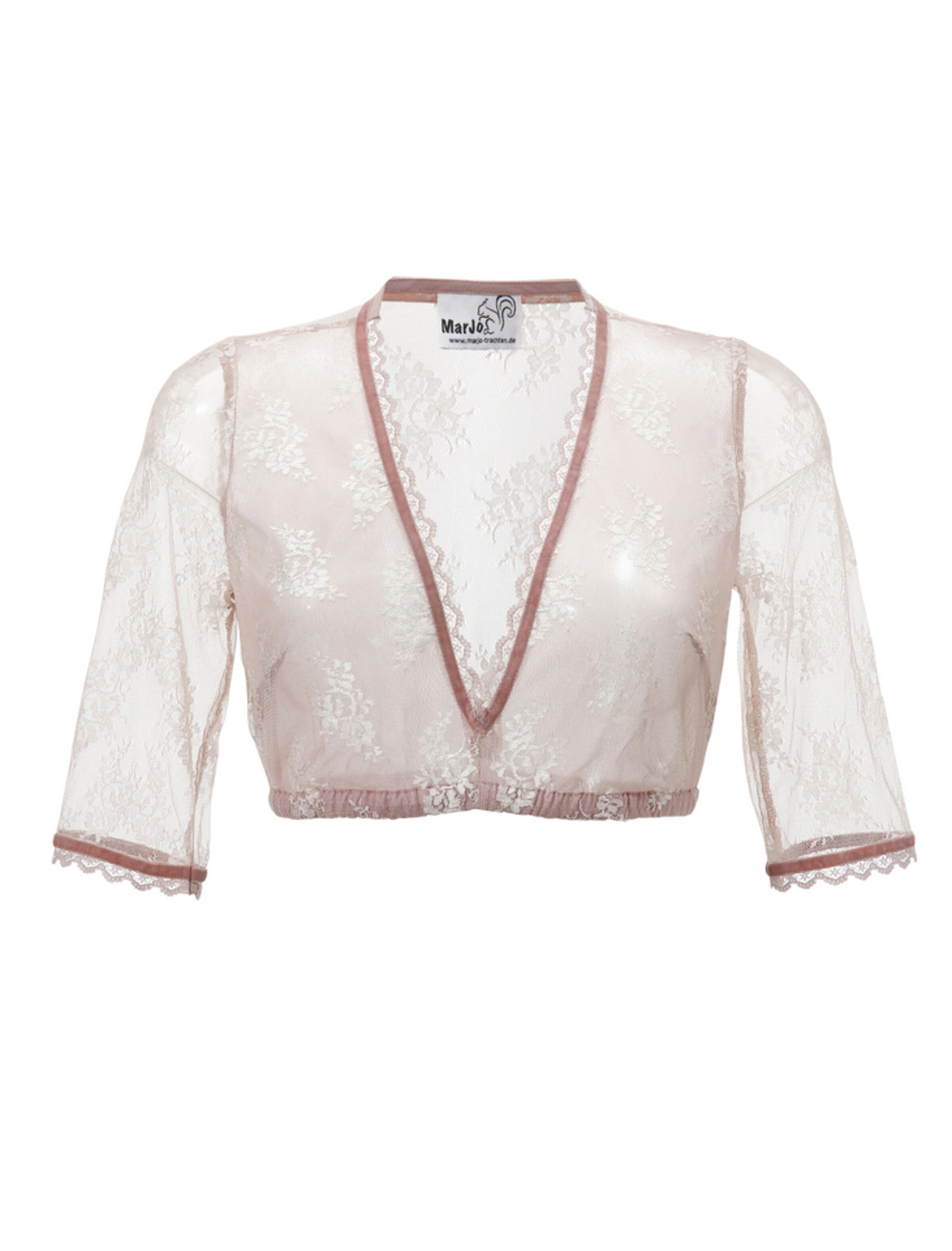 MARJO - Dirndlbluse in rosé