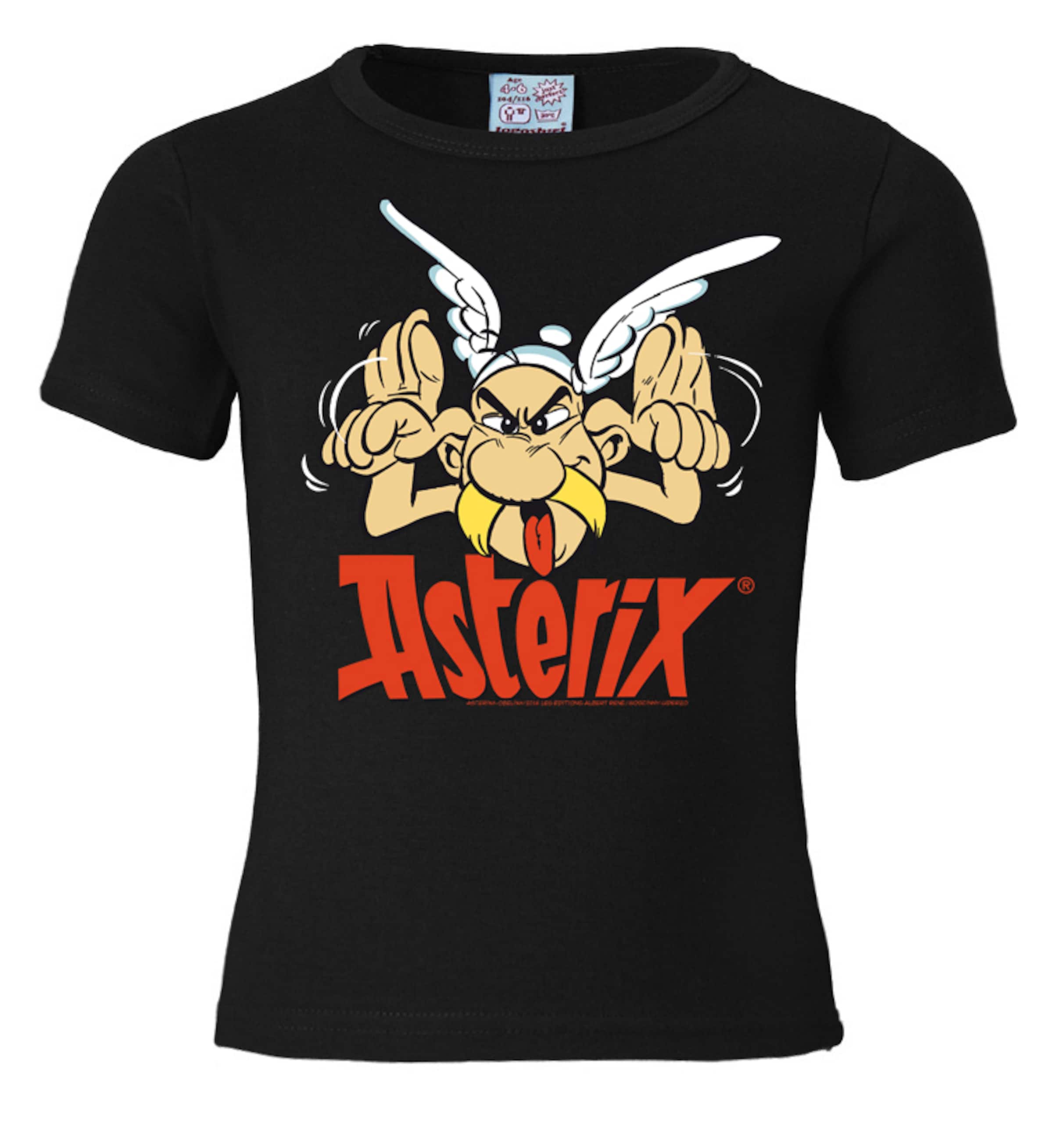 LOGOSHIRT T-Shirt in Schwarz: Vorderseite