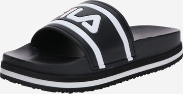 Claquettes / Tongs 'Heritage Morro Bay' FILA en noir : devant