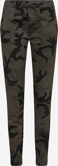 Urban Classics Pantalon en taupe / olive / noir, Vue avec produit