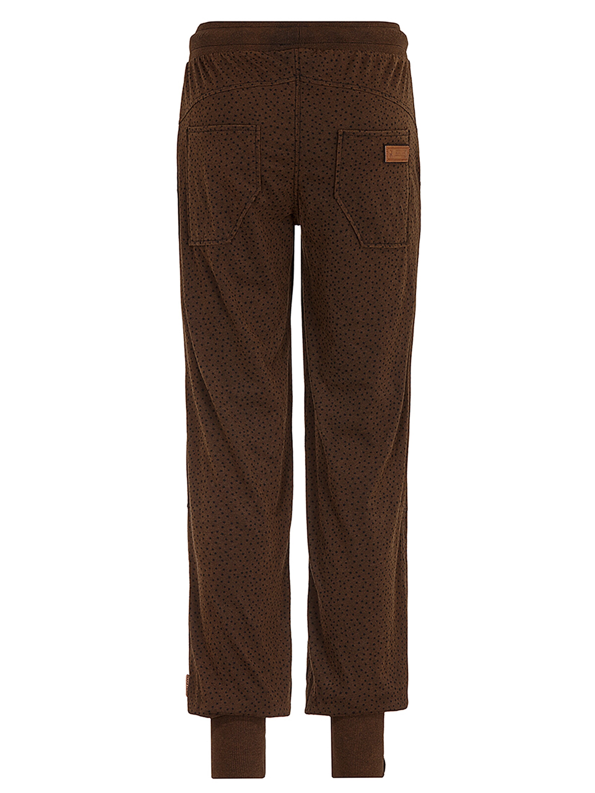 Pantaloni naketano pe maro: Privire spate