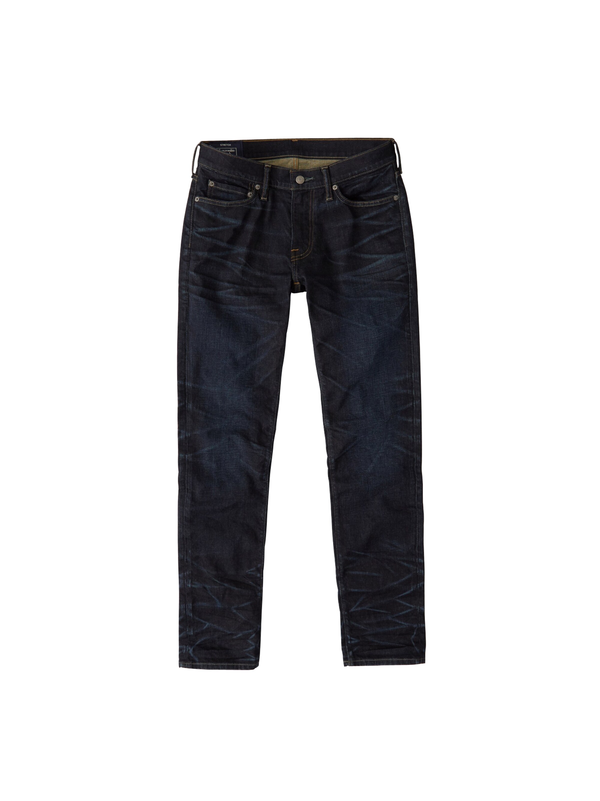 Abercrombie & Fitch - Jeans 'DARK 1CC' in de kleur Blauw denim
