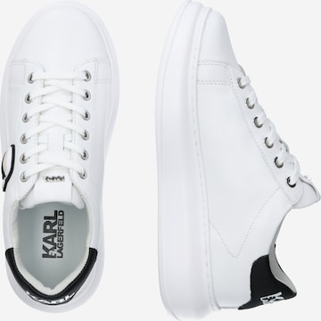 Sneaker low 'KAPRI' de la Karl Lagerfeld pe alb