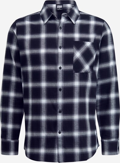 Urban Classics Button Up Shirt in Black / White, Item view