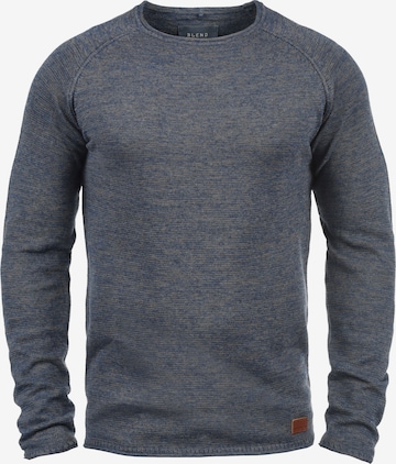 BLEND Sweater 'Dan' in Blue: front