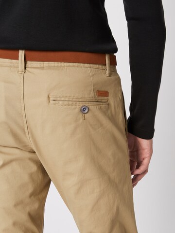 Coupe slim Pantalon chino ESPRIT en beige