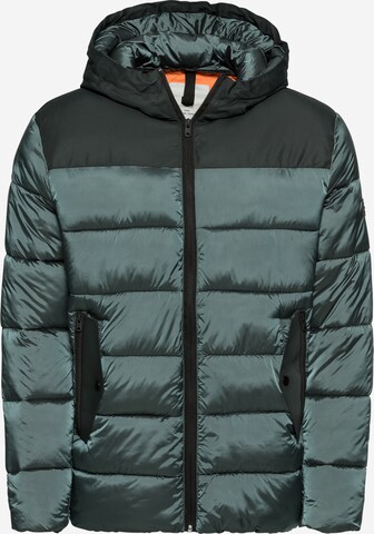 JACK & JONES Steppjacke in Grün: predná strana