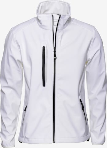CODE-ZERO Athletic Jacket 'HALYARD' in White: front