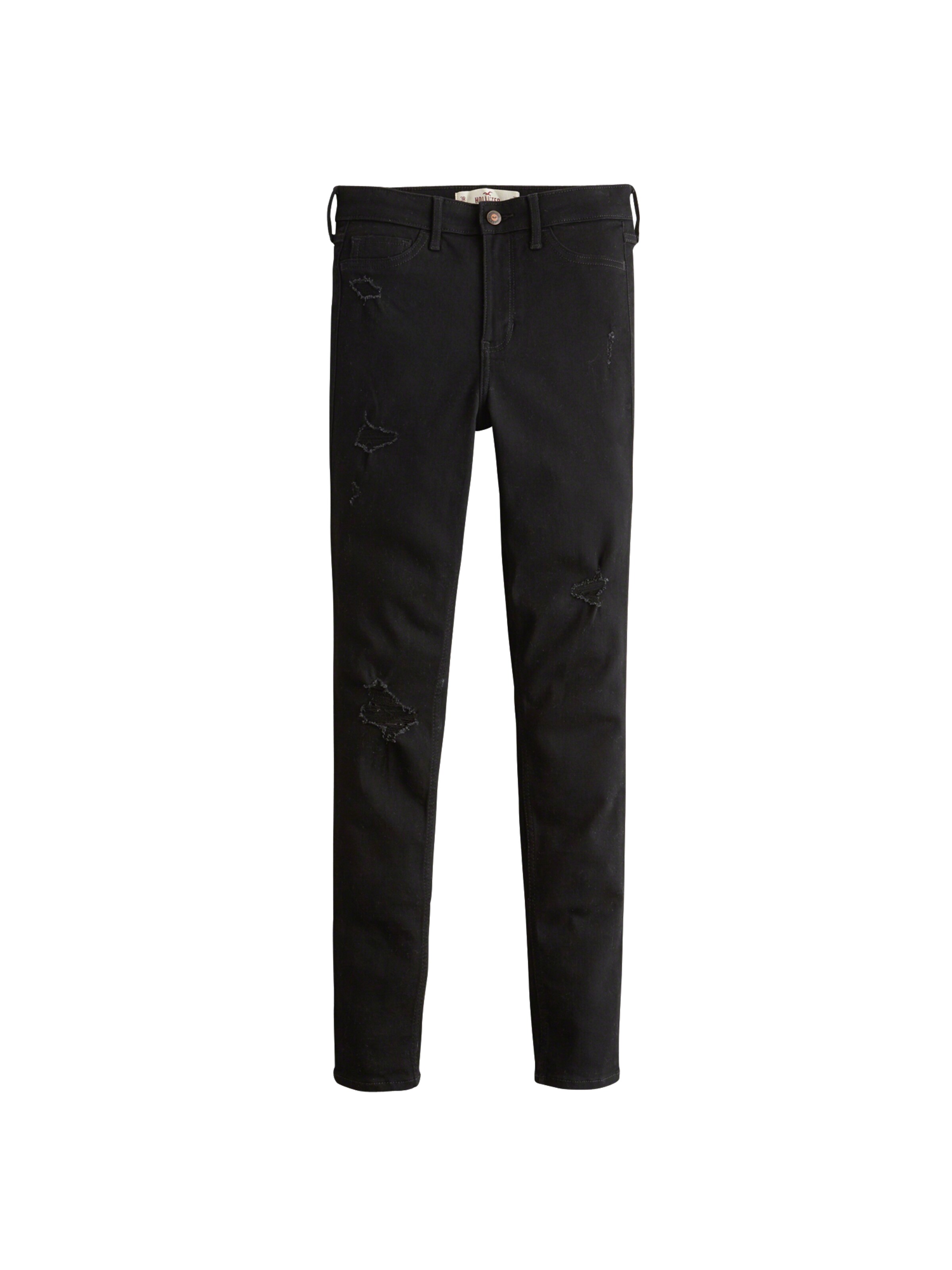 HOLLISTER - Jeans 'BLACK DESTROY HRSS E' in black denim