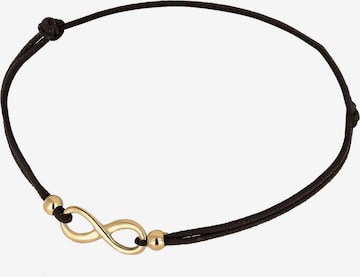 ELLI - Pulseira 'Infinity' em preto