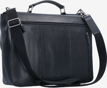 LEONHARD HEYDEN Document Bag 'Dakota' in Black