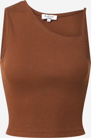 LeGer by Lena Gercke Top 'Emma' in Brown: front