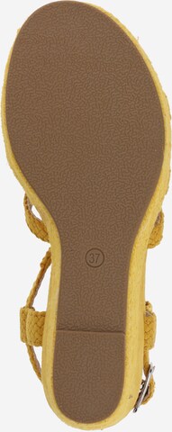 BULLBOXER - Sandalias con hebilla en amarillo
