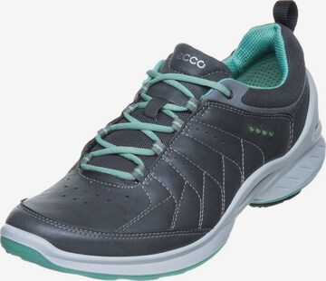 ECCO Athletic Lace-Up Shoes in Grey: front