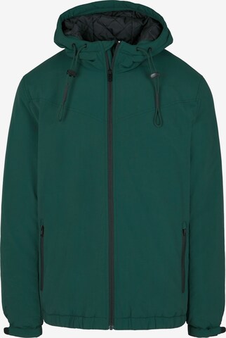 Urban Classics Between-Season Jacket in Green: front