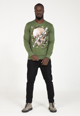 PLUS EIGHTEEN Sweatshirt in Groen