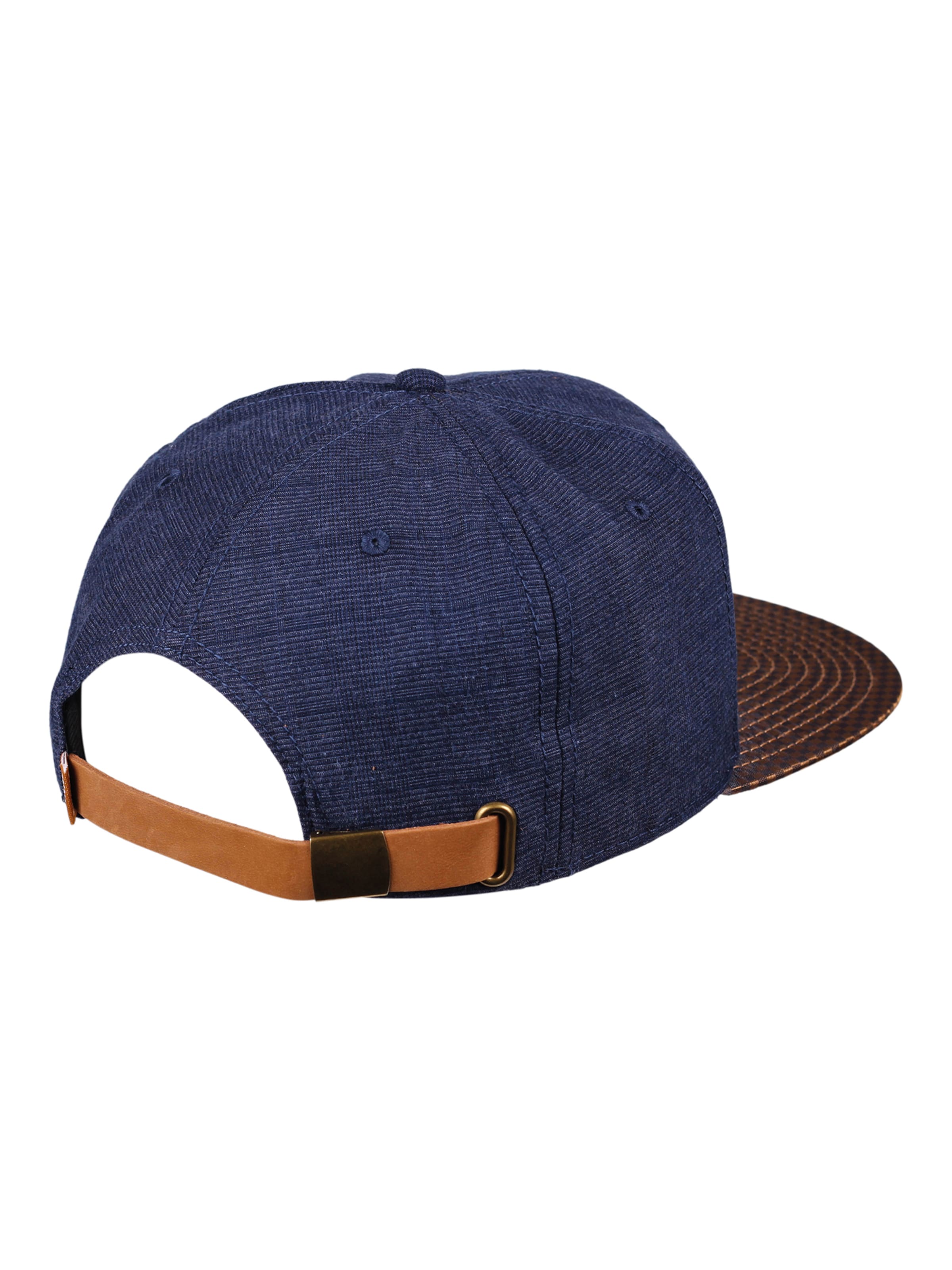 Cappello da baseball 'Glencheck' di DJINNS in blu