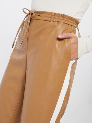 Regular Pantalon 'Manu ST' OPUS en marron