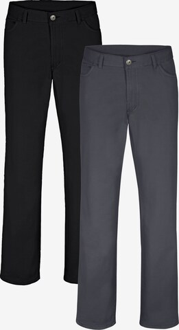 Jan Vanderstorm Regular Pants 'Teja' in Grey: front