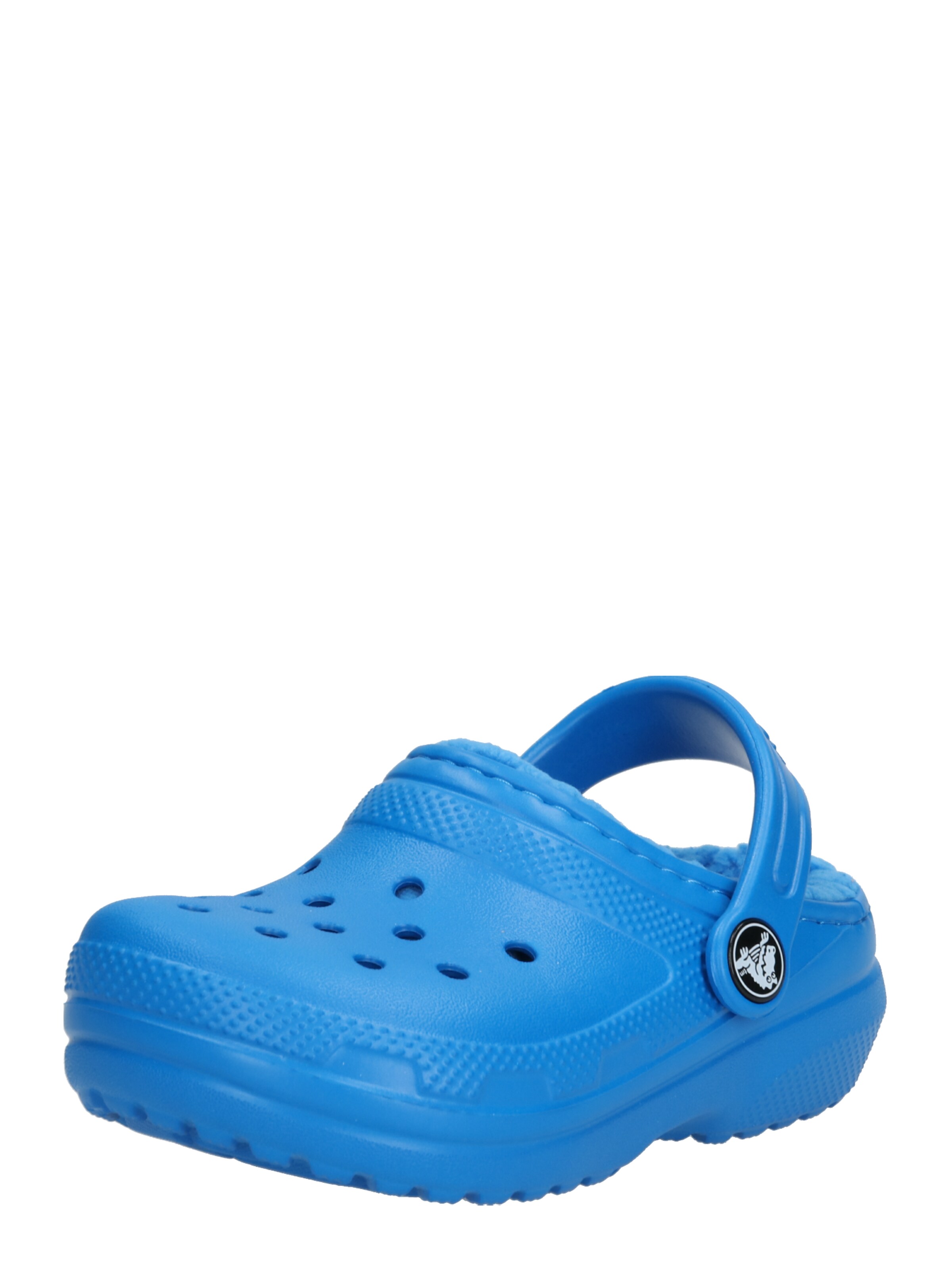 Crocs - Open schoenen 'Classic Lined Clog K' in de kleur Kobaltblauw