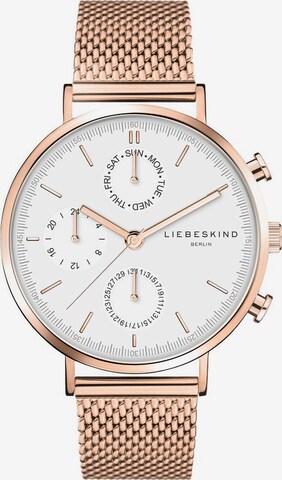 Liebeskind Berlin Analog Watch in Gold: front