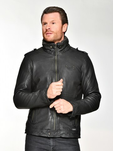 MUSTANG Lederjacke in Schwarz: predná strana