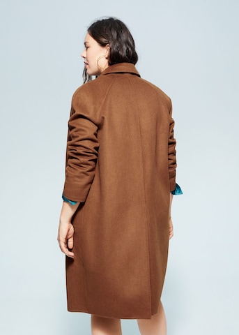 MANGO Between-Seasons Coat 'noelia' in Brown