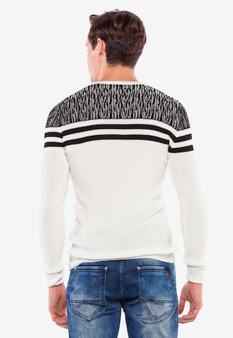 CIPO & BAXX Sweater in White