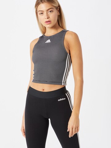 ADIDAS SPORTSWEAR Sporttop in Schwarz: Vorderseite