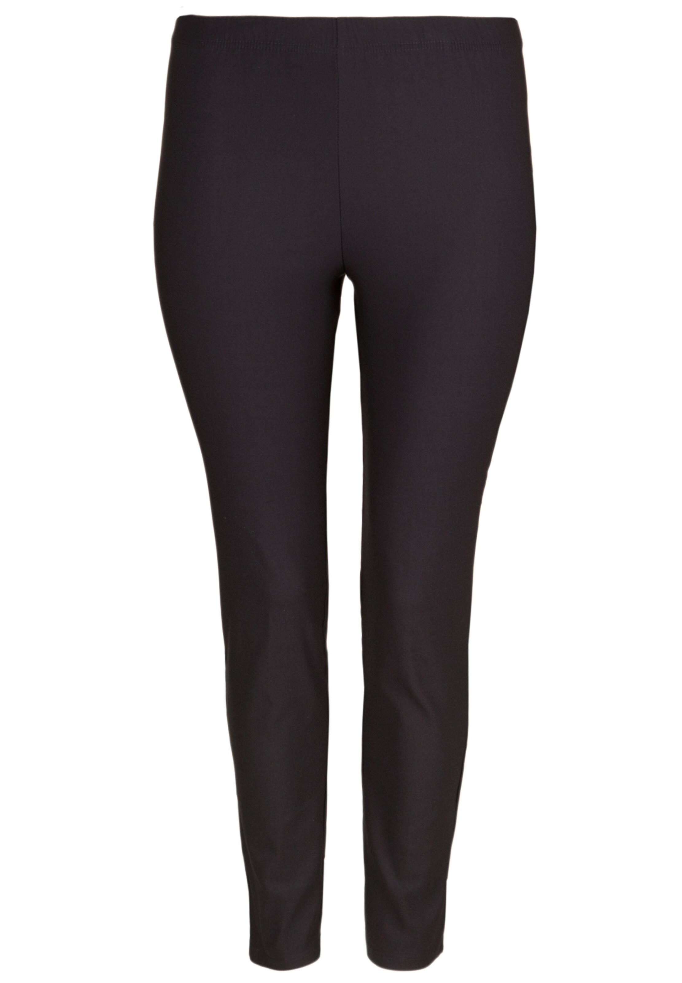 Doris Streich Skinny Leggings 'Gabardine' in Black: front
